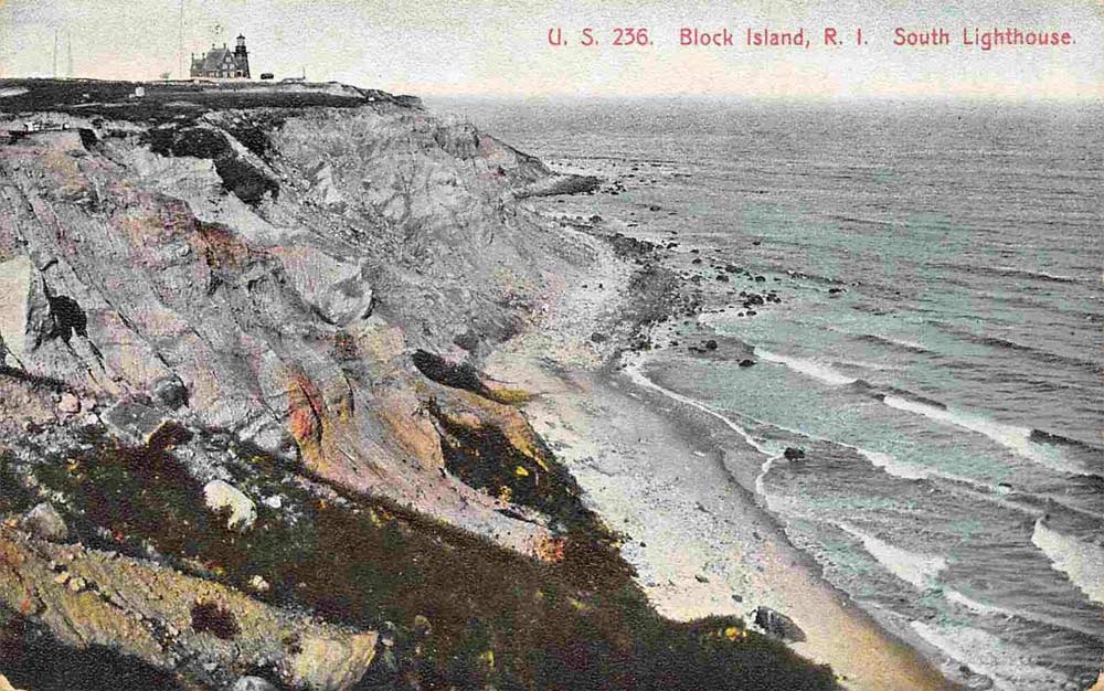 Block Island Southeast Lighthouse Postcard