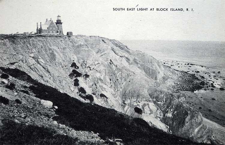 Block Island Southeast Lighthouse Postcard