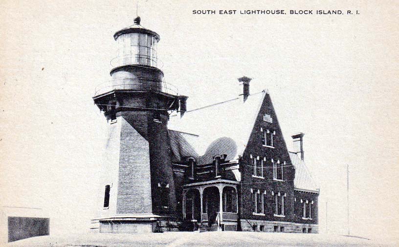 Block Island Southeast Lighthouse Postcard