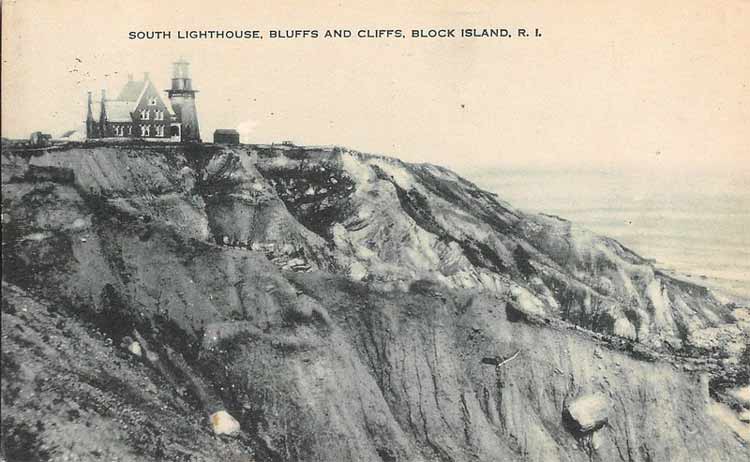 Block Island Southeast Lighthouse Postcard