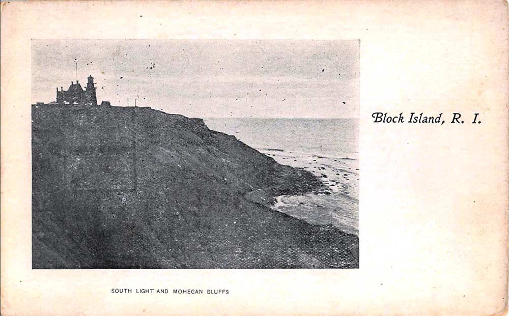 Block Island Southeast Lighthouse Postcard