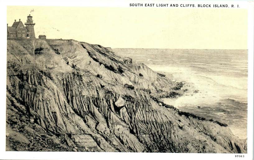 Block Island Southeast Lighthouse Postcard