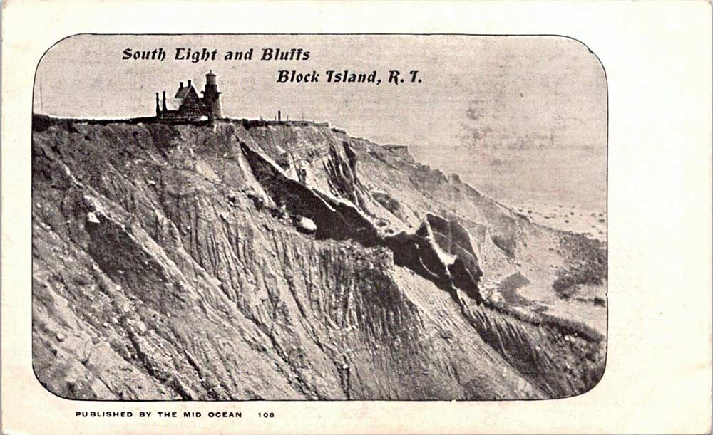 Block Island Southeast Lighthouse Postcard