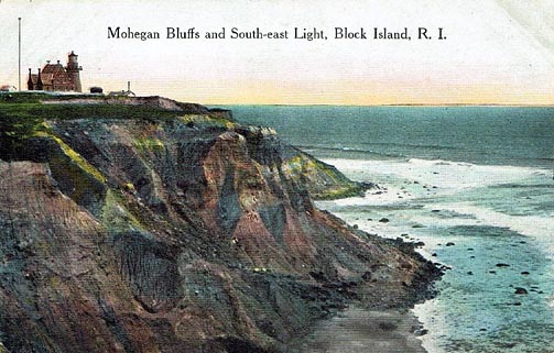 Block Island Southeast Lighthouse Postcard