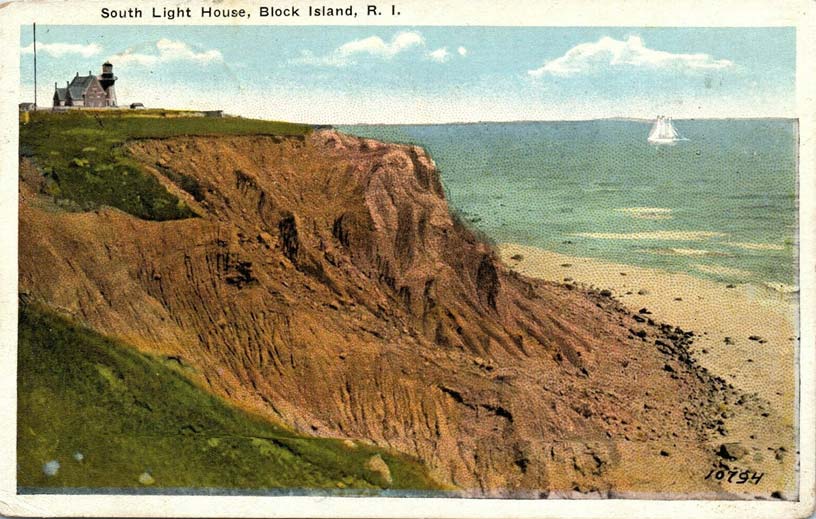 Block Island Southeast Lighthouse Postcard