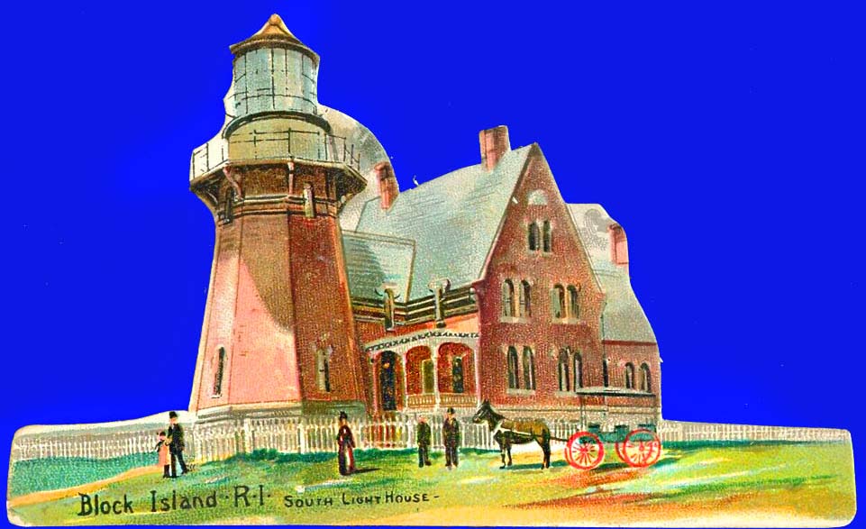 Block Island Southeast Lighthouse Postcard