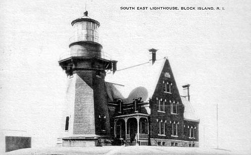 Block Island Southeast Lighthouse Postcard