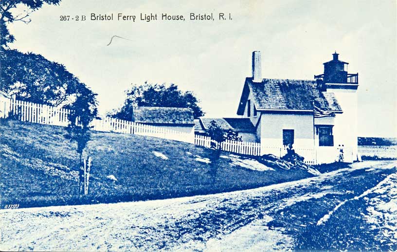 Bristol Ferry Lighthouse Postcard