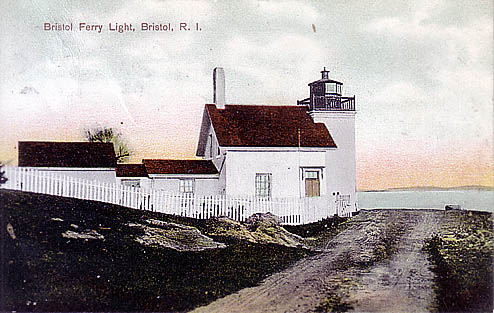 Bristol Ferry Lighthouse Postcard