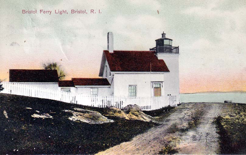 Bristol Ferry Lighthouse Postcard