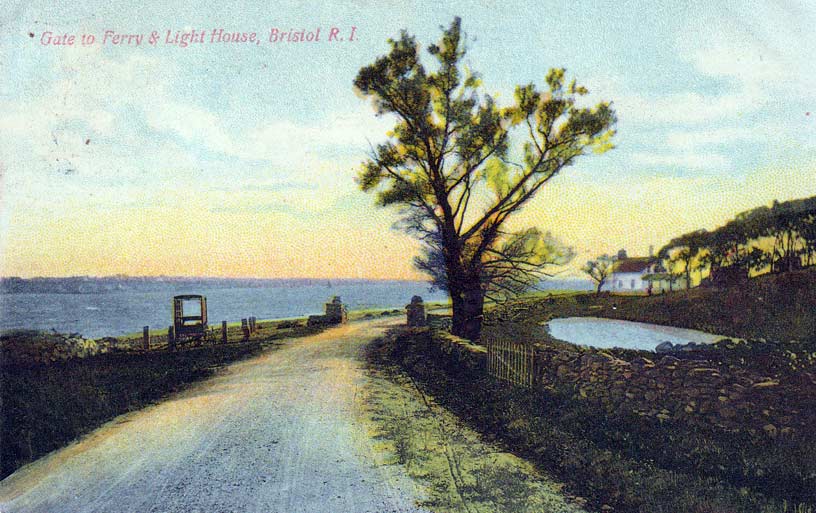 Bristol Ferry Lighthouse Postcard