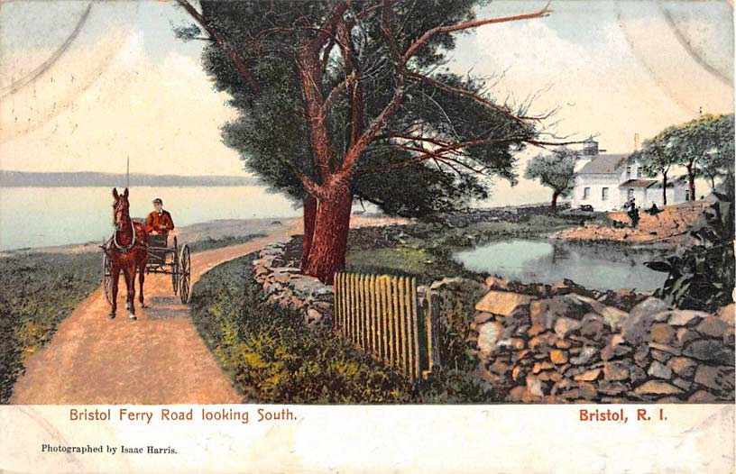 Bristol Ferry Lighthouse Postcard