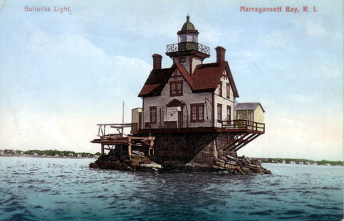 Bullock Point Lighthouse Postcard