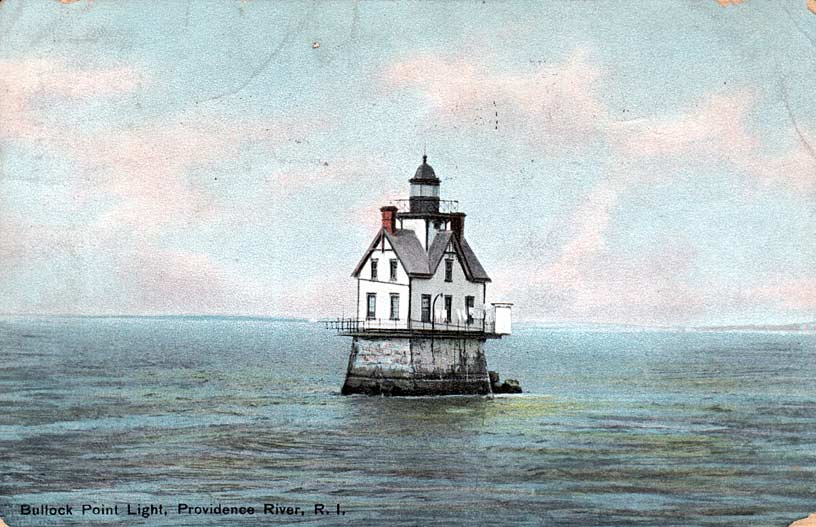 Bullock's Point Lighthouse Postcard