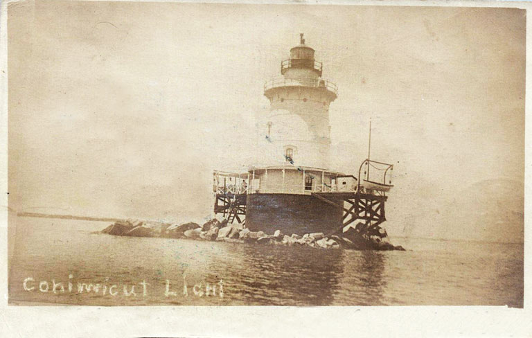 Conimicut Point Lighthouse Postcard