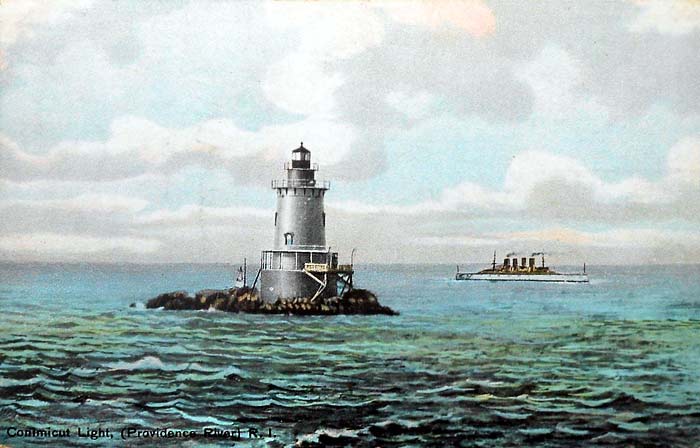 Conimicut Point Lighthouse Postcard