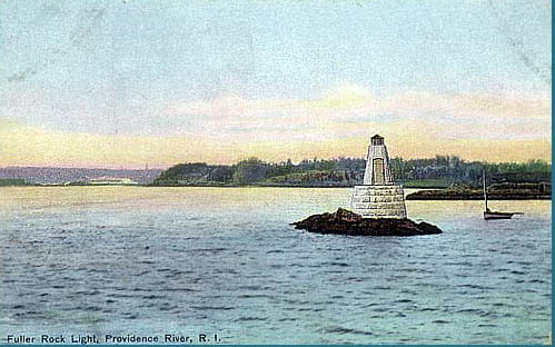 Fuller Rock Light Postcard