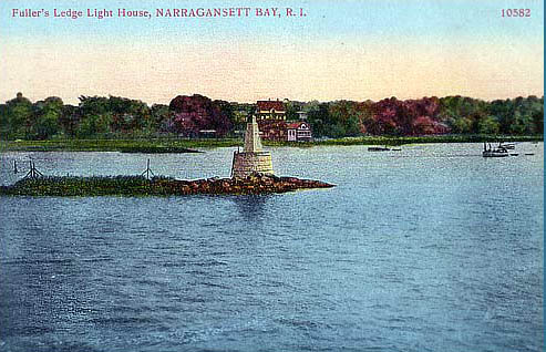 Fuller Rock Light Postcard