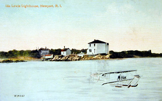 Lime Rock Lighthouse Postcard