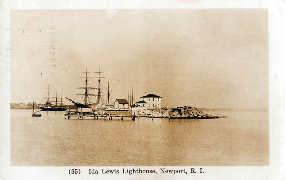 Lime Rock Lighthouse Postcard