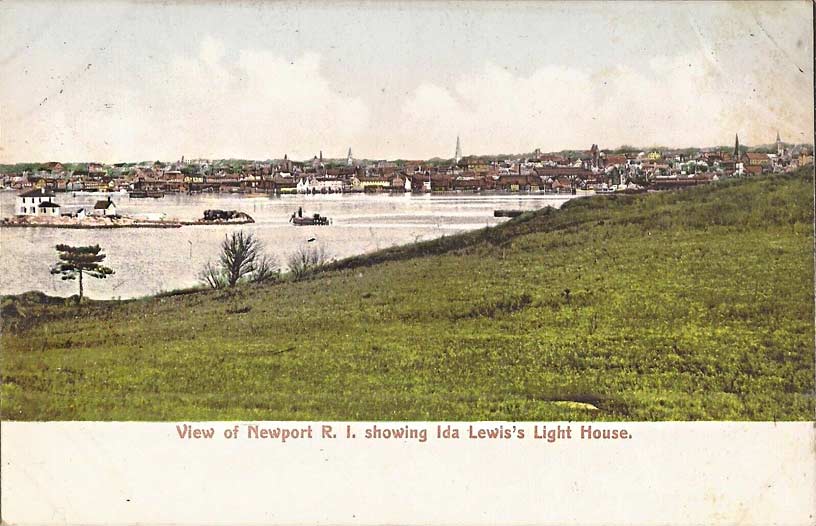 Lime Rock Lighthouse Postcard