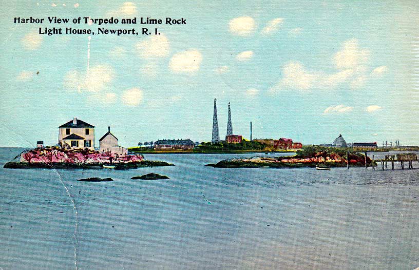 Lime Rock Lighthouse Postcard
