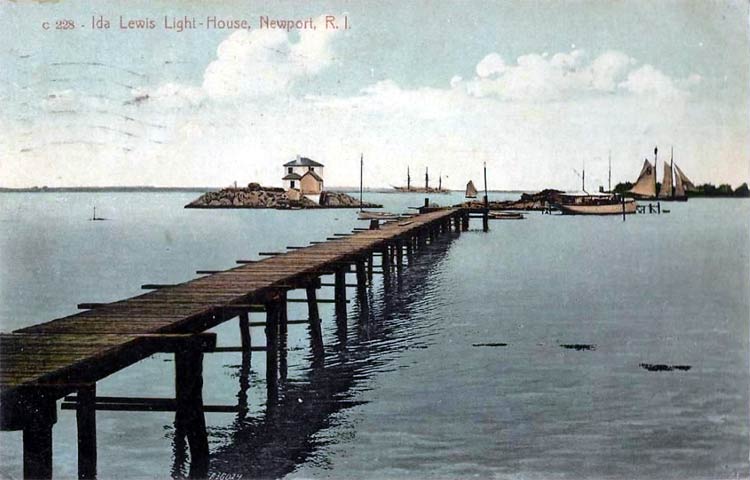 Lime Rock Lighthouse Postcard