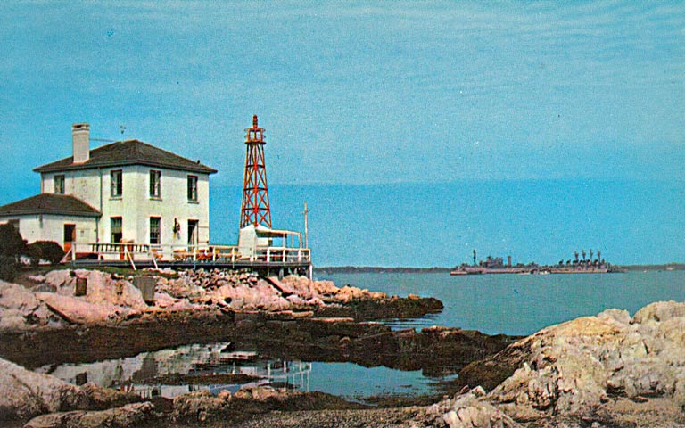 Lime Rock Lighthouse Postcard