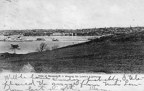 Lime Rock Lighthouse Postcard