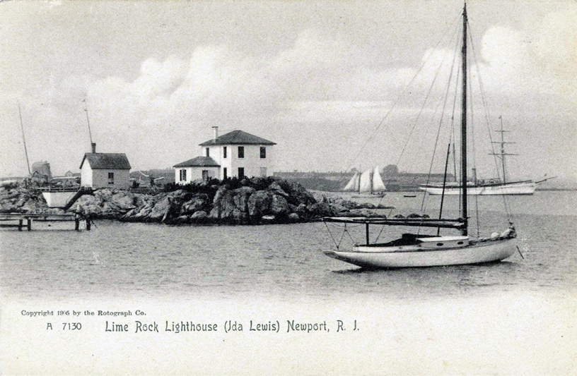 Lime Rock Lighthouse Postcard