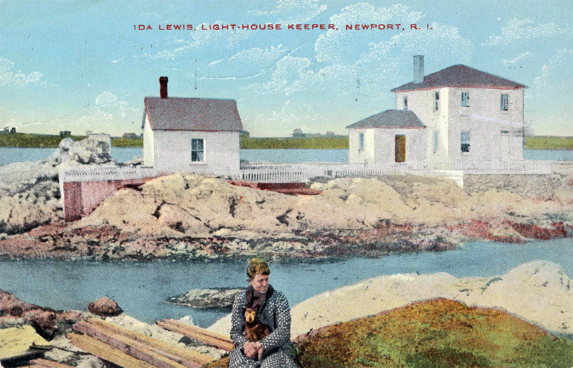 Lime Rock Lighthouse Postcard