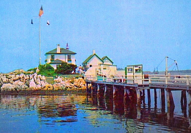 Lime Rock Lighthouse Postcard