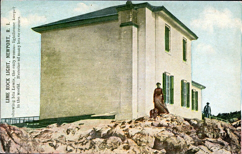 Lime Rock Lighthouse Postcard