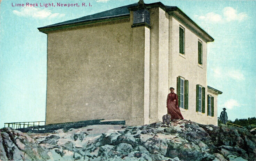 Lime Rock Lighthouse Postcard