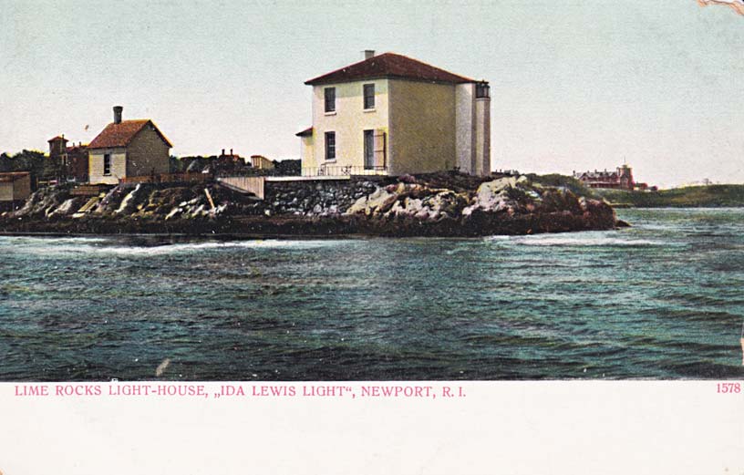 Lime Rock Lighthouse Postcard