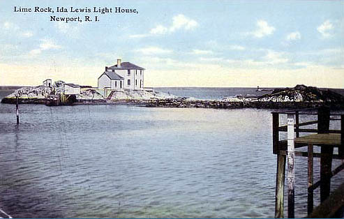 Lime Rock Lighthouse Postcard