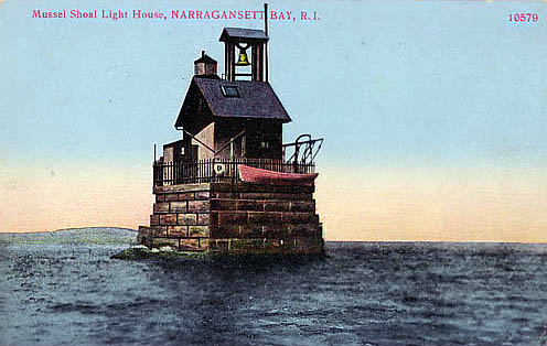 Musselbed Shoals Lighthouse Postcard