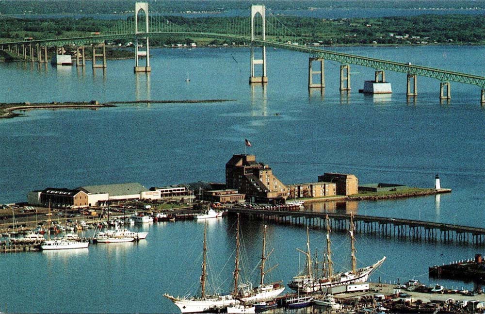 Newport Harbor Lighthouse Postcard