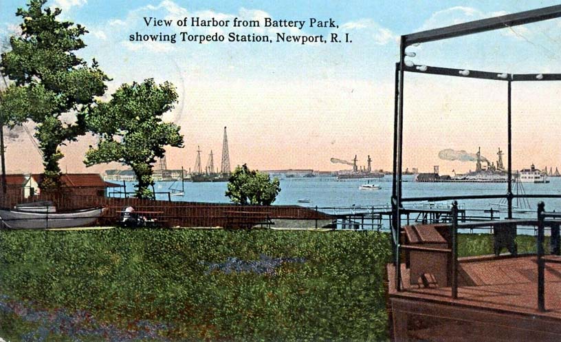 Newport Harbor Lighthouse Postcard