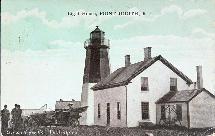 Point Judith Lighthouse Postcard