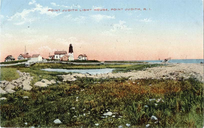 Point Judith Lighthouse Postcard