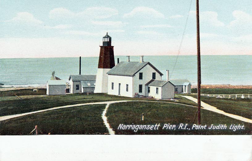 Point Judith Lighthouse Postcard