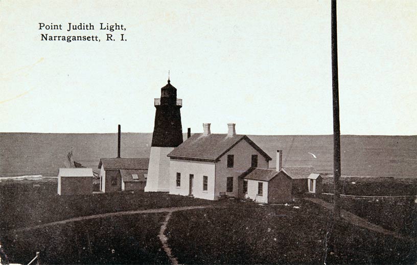 Point Judith Lighthouse Postcard