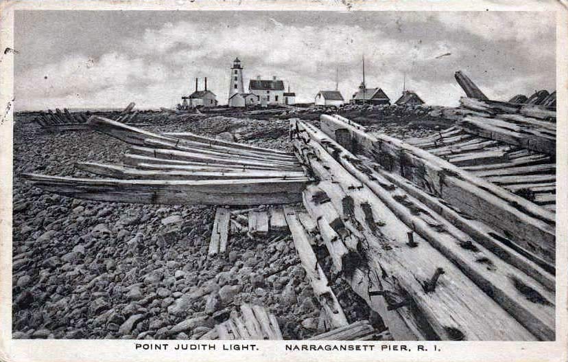 Point Judith Lighthouse Postcard