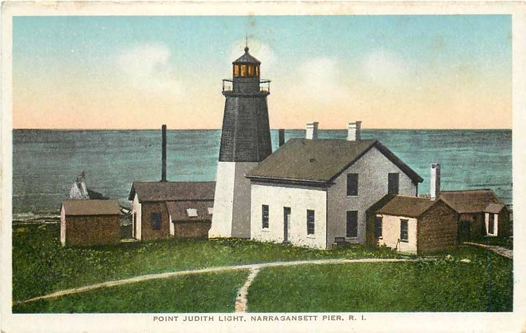 Point Judith Lighthouse Postcard