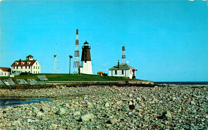 Point Judith Lighthouse Postcard