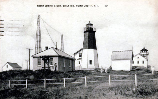 Point Judith Lighthouse Postcard