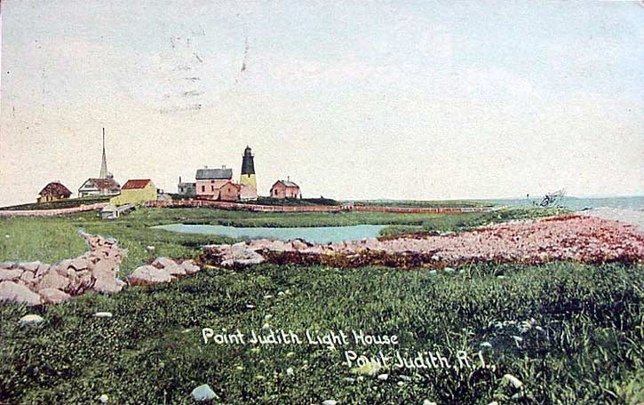 Point Judith Lighthouse Postcard