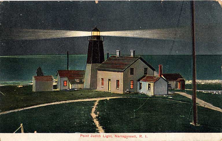 Point Judith Lighthouse Postcard