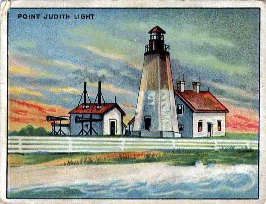 Point Judith Lighthouse Postcard